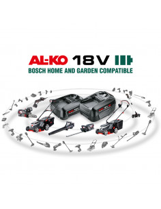 Mossrivare AR 1835 18V inkl. Batteri (2,5 Ah) och Laddare 2