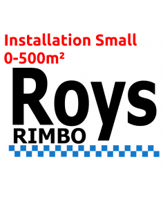 Installation Small 0-500M2 100m Kabel Ingår